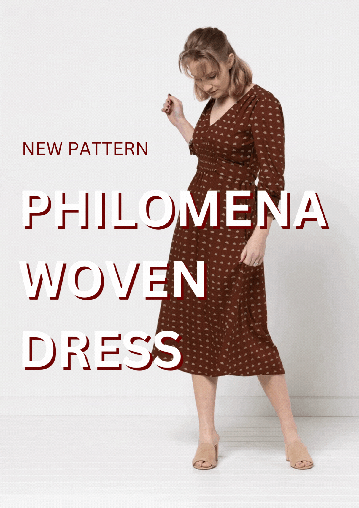 👀 Philomena Woven Dress New Pattern! Style Arc