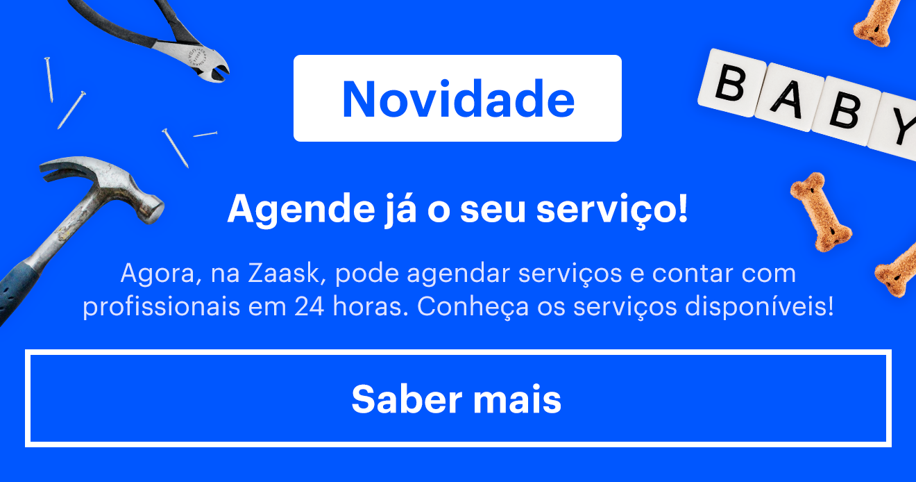 NOVIDADE: Agende já o seu serviço e conte com o serviço dentro de 24h!