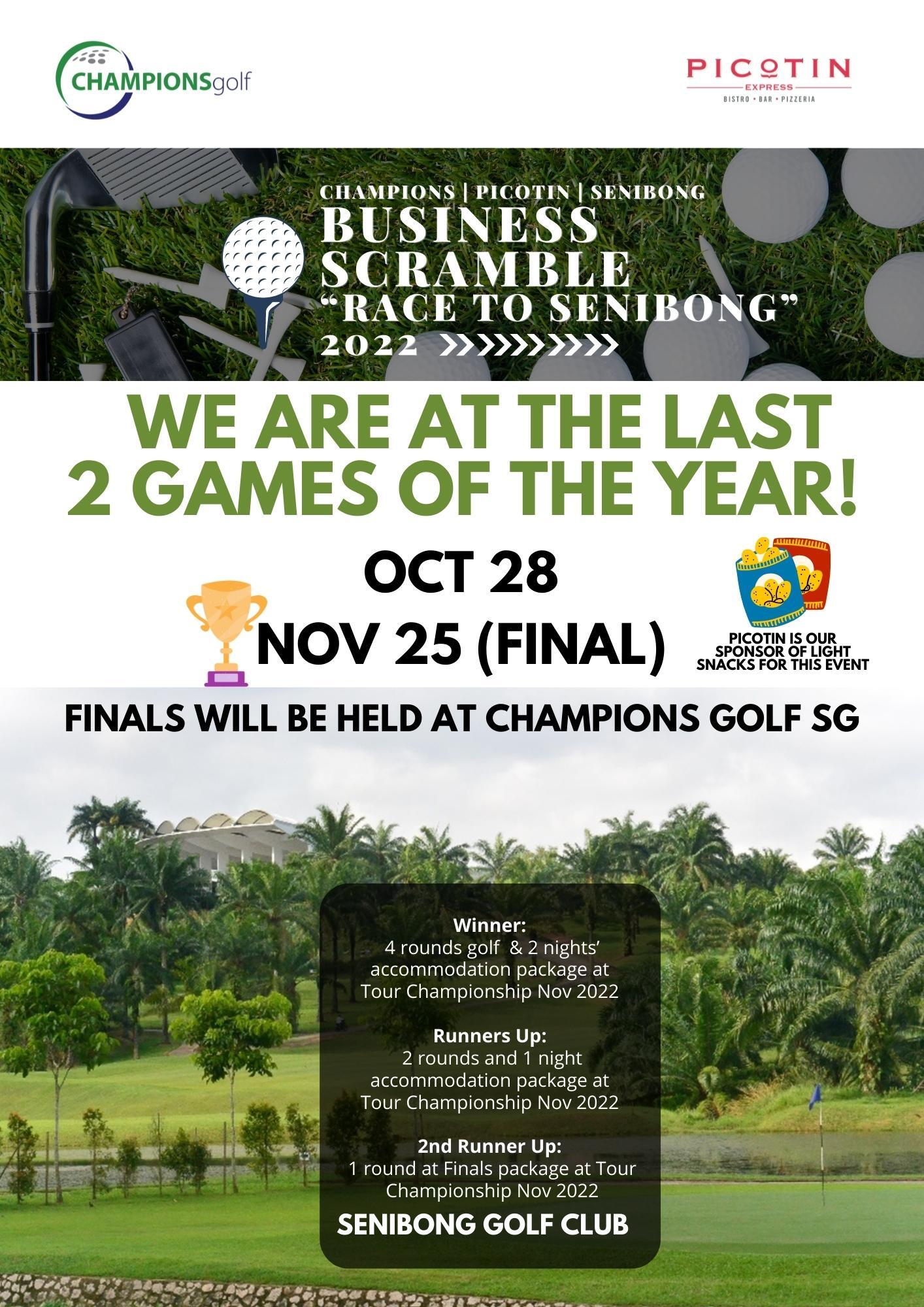 Newsletter Champions Golf